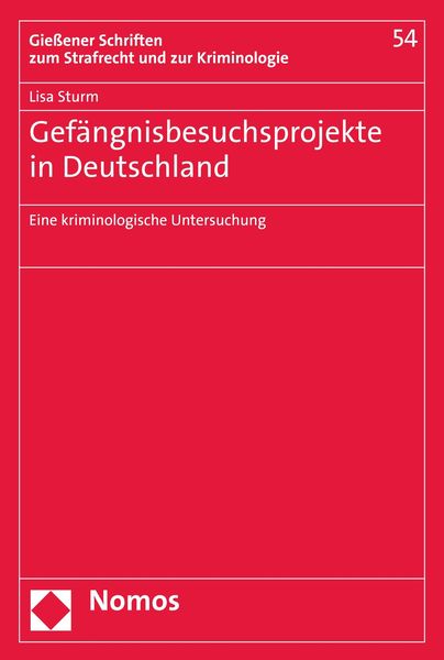 Produktbild: Gef&auml;ngnisbesuchsprojekte in Deutschland
