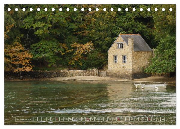 Produktbild: Anblicke und Ausblicke in der Bretagne (Tischkalender 2026 DIN A5 quer), CALVENDO Monatskalender