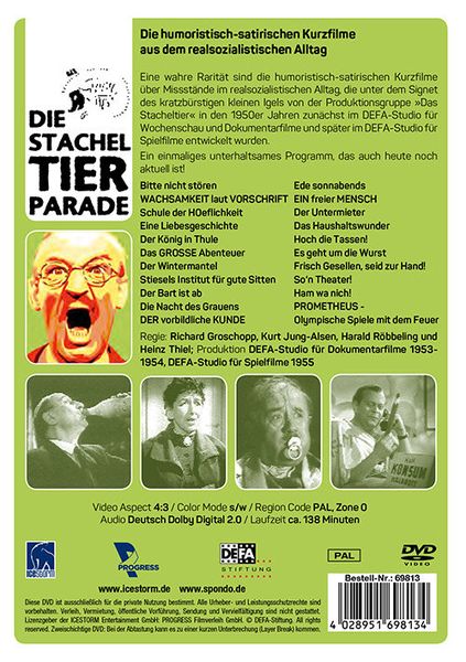 Produktbild: Die Stacheltierparade - DEFA