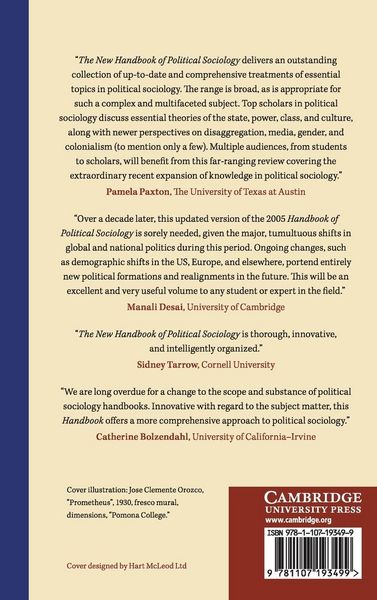 Produktbild: The New Handbook of Political Sociology