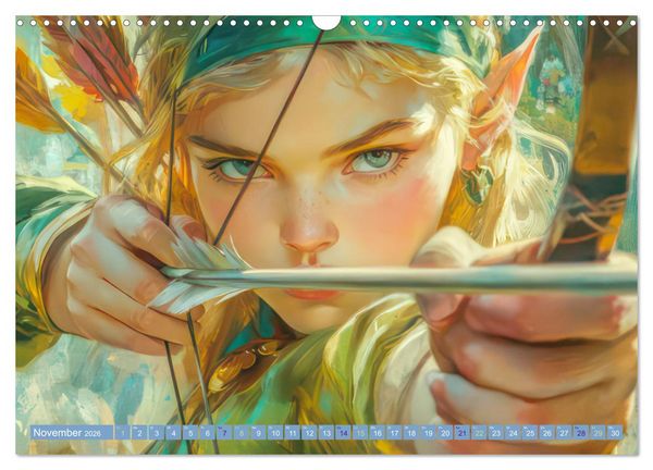 Produktbild: Willkommen im Fantasieland - M&auml;rchenbilder (Wandkalender 2026 DIN A3 quer), CALVENDO Monatskalender