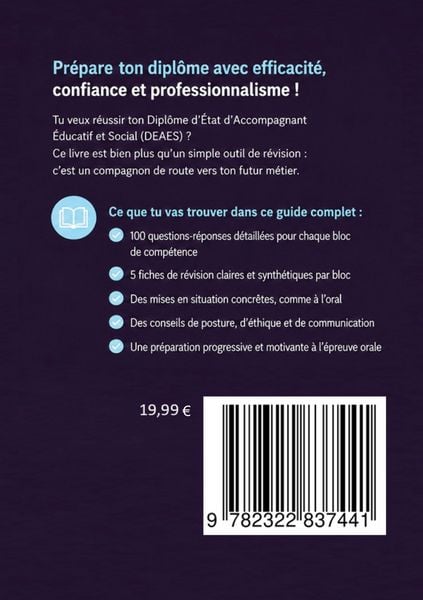 Produktbild: DEAES Dipl&ocirc;me d'&Eacute;tat d'Accompagnant &Eacute;ducatif et Social
