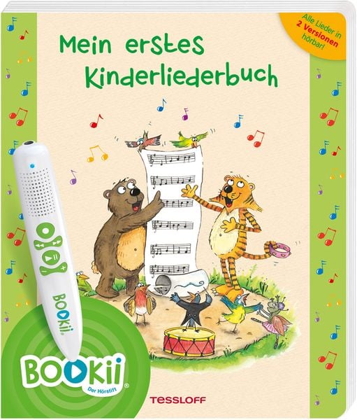 BOOKii Mein erstes Kinderliederbuch, Gebundene Ausgabe von , Tessloff Verlag Ragnar Tessloff GmbH & Co. KG, 978-3-7886-4085-9