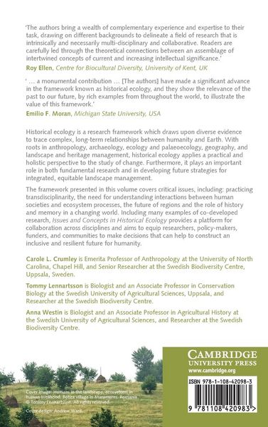 Produktbild: Issues and Concepts in Historical Ecology