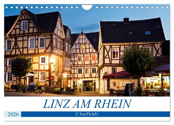 Produktbild: LINZ AM RHEIN (Wandkalender 2026 DIN A4 quer), CALVENDO Monatskalender