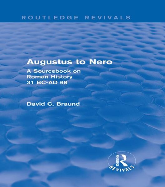 Produktbild: Augustus to Nero (Routledge Revivals)