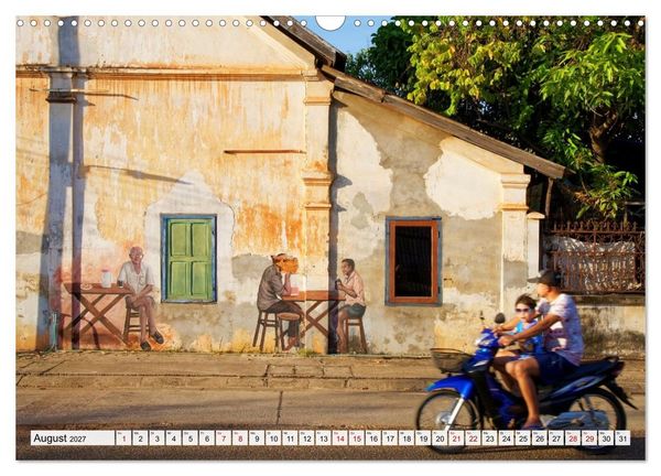 Produktbild: Bekanntes und Unbekanntes Laos (Wandkalender 2027 DIN A3 quer), CALVENDO Monatskalender