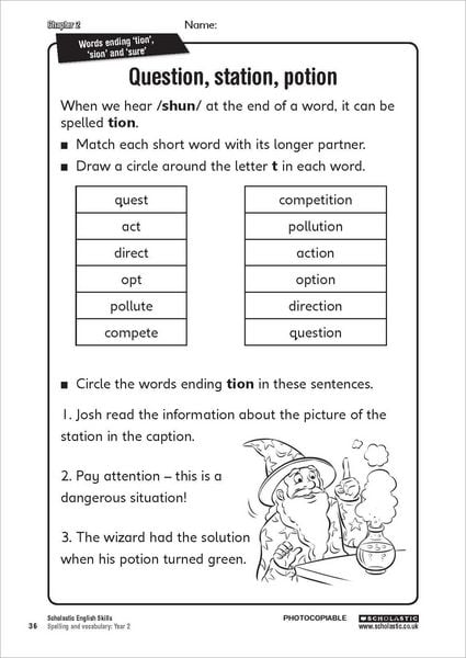 Produktbild: Spelling and Vocabulary Teacher's Book (Year 2)
