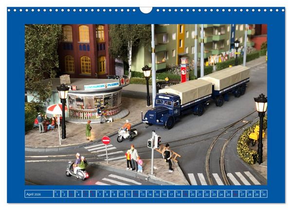 Produktbild: Die Welt der kleinen Autos (Wandkalender 2026 DIN A3 quer), CALVENDO Monatskalender