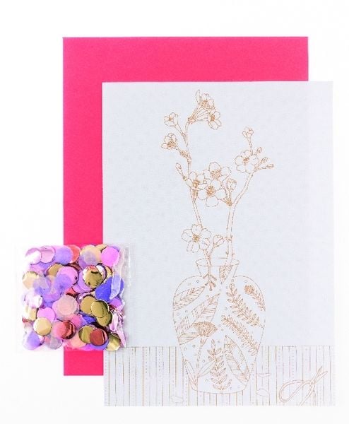 Produktbild: DIY Card, Hygge, Kirschbl&uuml;te
