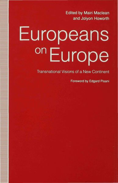 Produktbild: Europeans on Europe