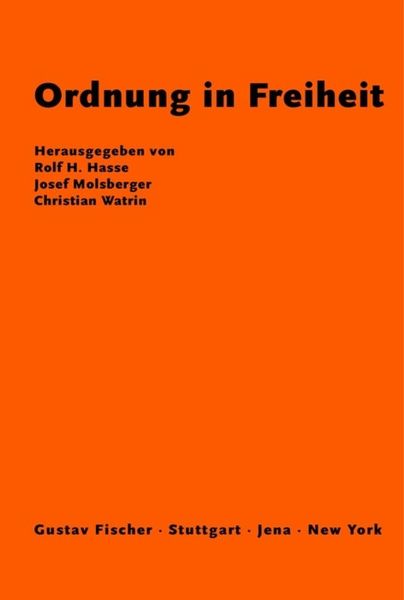 Produktbild: Ordnung in Freiheit