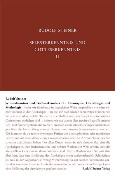 Produktbild: Selbsterkenntnis und Gotteserkenntnis II