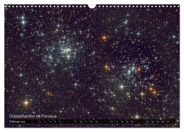 Produktbild: Deep Sky Kalender (Wandkalender 2026 DIN A3 quer), CALVENDO Monatskalender
