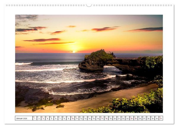 Produktbild: Bali Insel der G&ouml;tter (hochwertiger Premium Wandkalender 2026 DIN A2 quer), Kunstdruck in Hochglanz