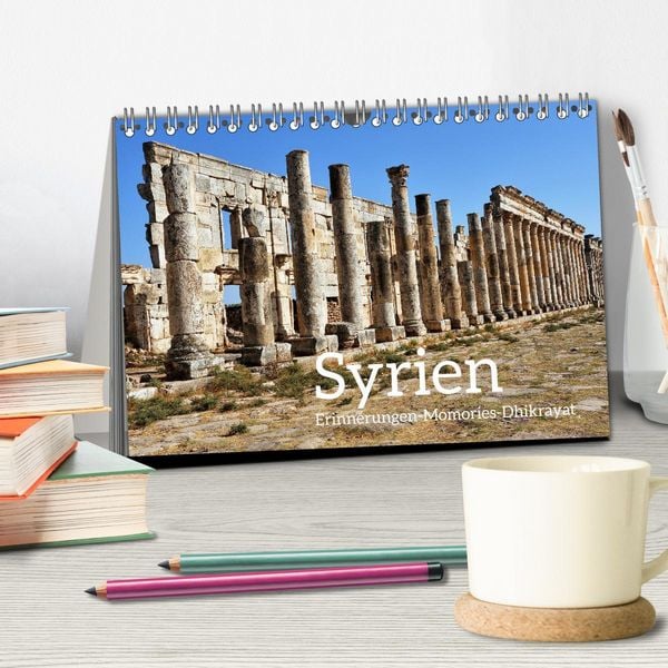 Produktbild: Syrien Erinnerungen Memories Dhikrayat (Tischkalender 2026 DIN A5 quer), CALVENDO Monatskalender