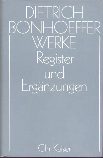 Produktbild: Register und Erg&auml;nzungen