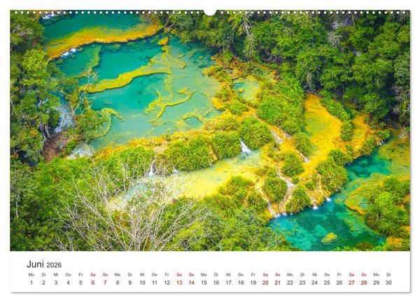 Produktbild: Kunterbuntes Guatemala (hochwertiger Premium Wandkalender 2026 DIN A2 quer), Kunstdruck in Hochglanz