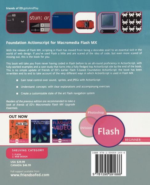 Produktbild: Foundation ActionScript for Macromedia Flash MX
