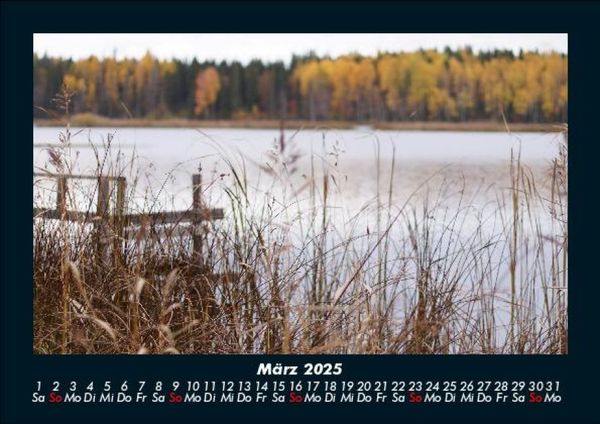 Produktbild: Tage am See 2025 Fotokalender DIN A5