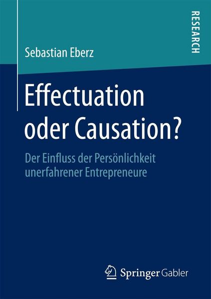 Produktbild: Effectuation oder Causation?