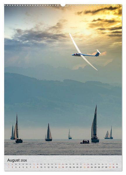 Produktbild: Segelfliegen - einfach Spa&szlig; (Wandkalender 2026 DIN A2 hoch), CALVENDO Monatskalender