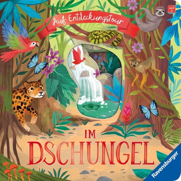 Auf Entdeckungstour: Im Dschungel, Gebundene Ausgabe von Laura Garnerburt, Ravensburger Verlag GmbH, 978-3-473-42052-0