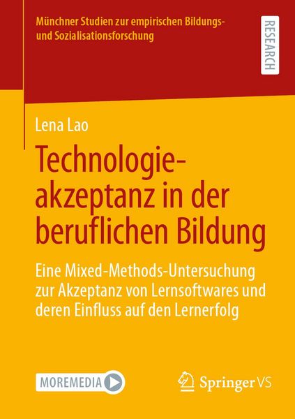 Produktbild: Technologieakzeptanz in der beruflichen Bildung