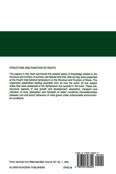 Produktbild: Structure and Function of Roots