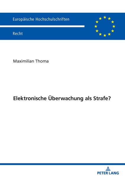 Produktbild: Elektronische &Uuml;berwachung als Strafe?