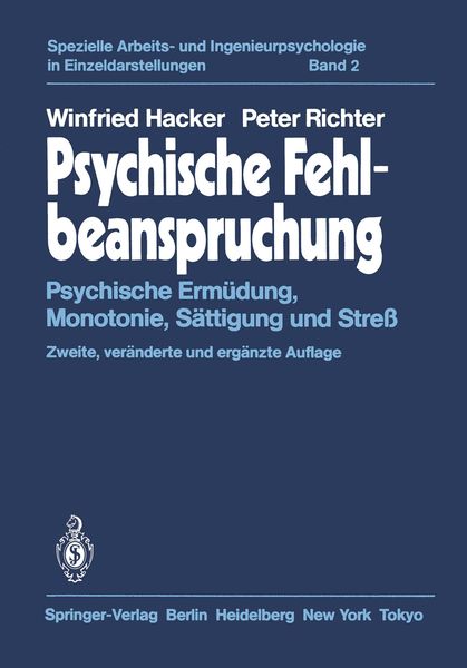 Produktbild: Psychische Fehlbeanspruchung