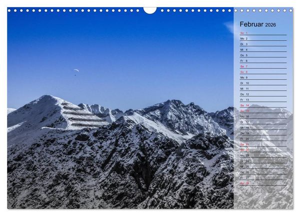 Produktbild: Das Oberstdorfer Allg&auml;u (Wandkalender 2026 DIN A3 quer), CALVENDO Monatskalender
