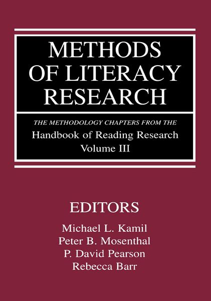 Produktbild: Methods of Literacy Research