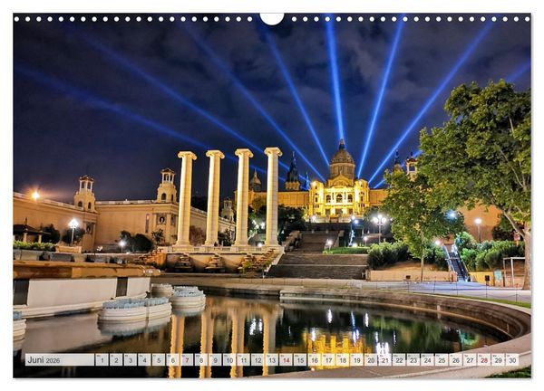 Produktbild: BARCELONA - Metropole am Mittelmeer (Wandkalender 2026 DIN A3 quer), CALVENDO Monatskalender