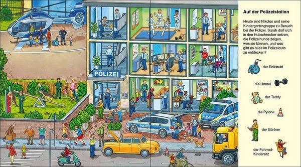 Produktbild: Suche und finde! Polizei, Feuerwehr und Krankenwagen