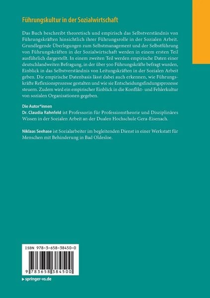 Produktbild: F&uuml;hrungskultur in der Sozialwirtschaft