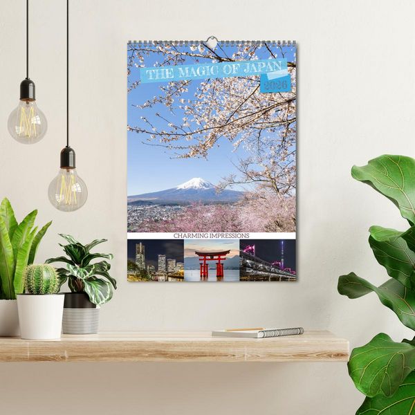 Produktbild: THE MAGIC OF JAPAN Charming impressions (Wall Calendar 2026 DIN A3 portrait), CALVENDO 12 Month Wall Calendar
