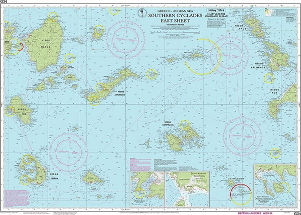 Produktbild: G34 Southern Cyclades (East Sheet)