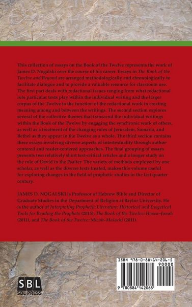 Produktbild: The Book of the Twelve and Beyond
