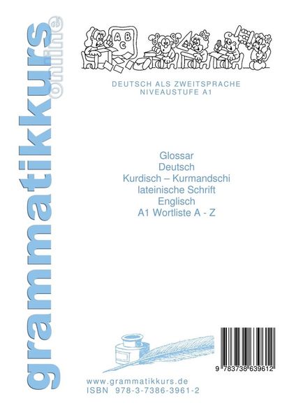 Produktbild: W&ouml;rterbuch Deutsch - Kurdisch-Kurmandschi- Englisch A1
