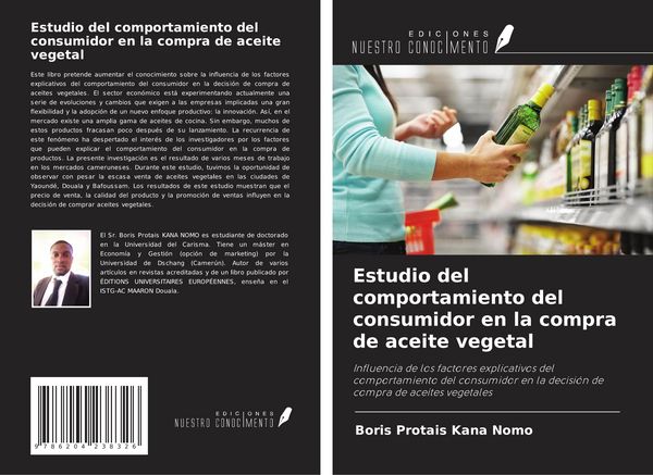 Produktbild: Estudio del comportamiento del consumidor en la compra de aceite vegetal