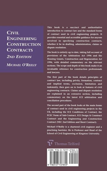 Produktbild: Civil Engineering Construction Contracts 2nd Edition