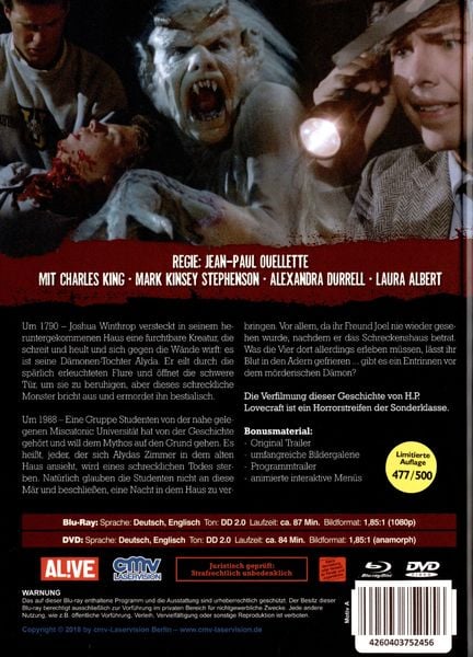 Produktbild: The White Monster - Cover A (Limitiertes Mediabook