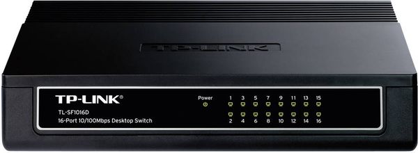 TP-LINK TL-SF1016D Netzwerk Switch 16 Port 100MBit/s