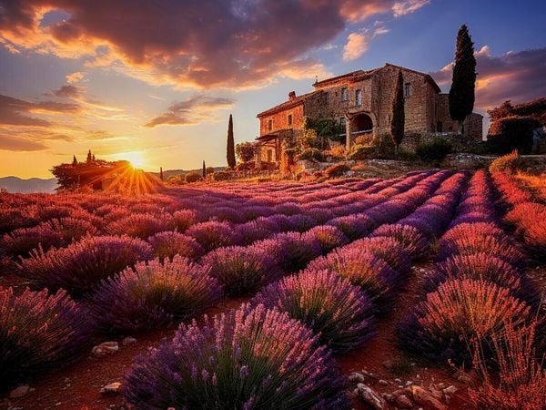 Produktbild: CALVENDO Puzzle Provence | 1000 Teile Lege-Gr&ouml;&szlig;e 64x48cm Foto-Puzzle f&uuml;r gl&uuml;ckliche Stunden