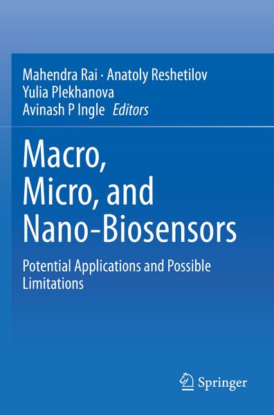 Produktbild: Macro, Micro, and Nano-Biosensors