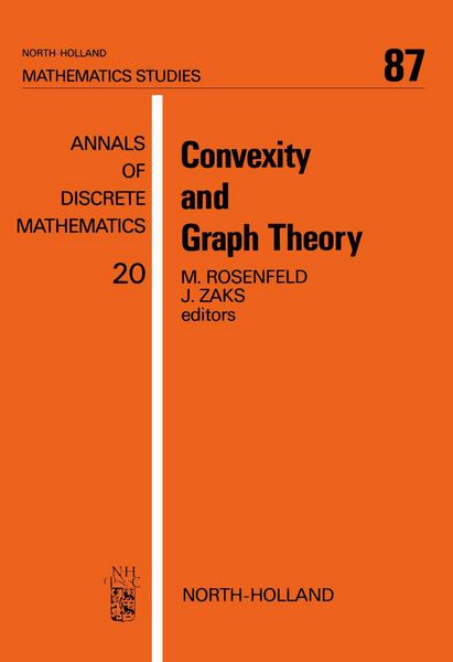 Produktbild: Convexity and Graph Theory