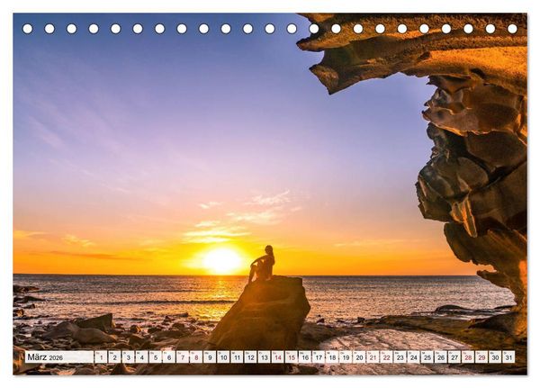 Produktbild: Summer Paradise Fiji (Tischkalender 2026 DIN A5 quer), CALVENDO Monatskalender