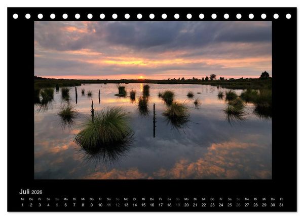 Produktbild: Hohes Venn und Ardennen (Tischkalender 2026 DIN A5 quer), CALVENDO Monatskalender