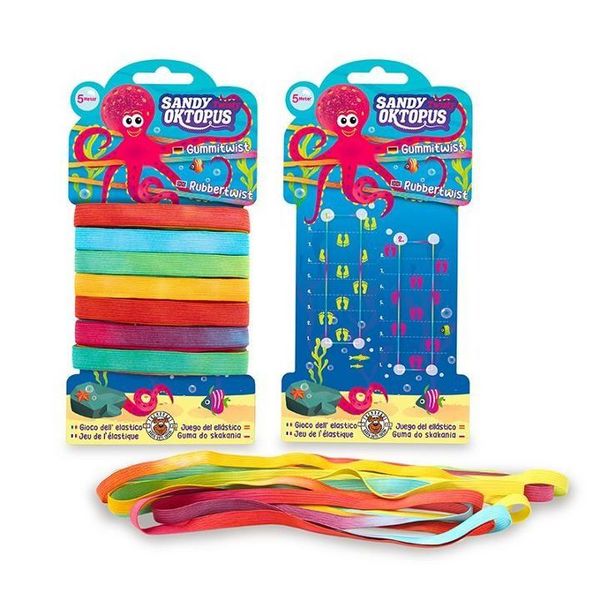 Produktbild: Gummitwist 7 Farben 5mx1cm 7 St&uuml;ck Karte